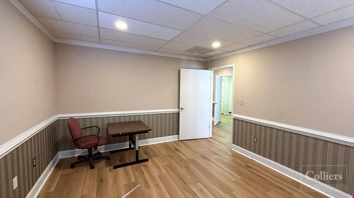 ±2,100-SF Office Building Located Directly off N Pleasantburg Drive