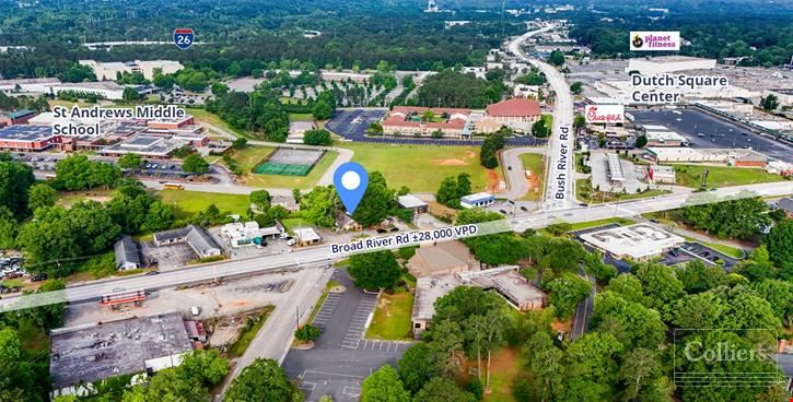 Retail / Redevelopment Opportunity | Building on ±0.42-Acre Lot in High Traffic Area in Columbia
