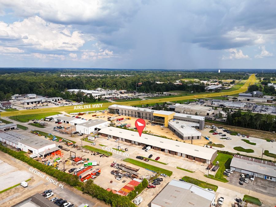 ±1,500 SF Office/Warehouse Suites for Lease off Airline Hwy