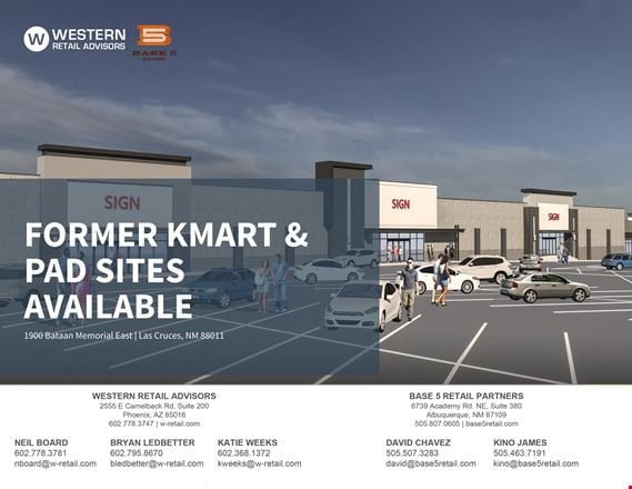 Preview of Retail space for Rent at 1900 Bataan Memorial East