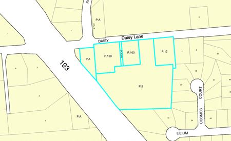 Preview of VacantLand space for Sale at 11709 - 11811 Daisy Ln