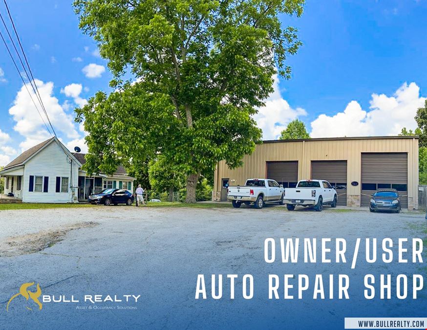 ±1,800 SF Auto Repair Shop in Villa Rica - For Lease