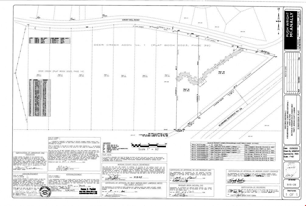 AL 24 & Ghost Hill Rd Land