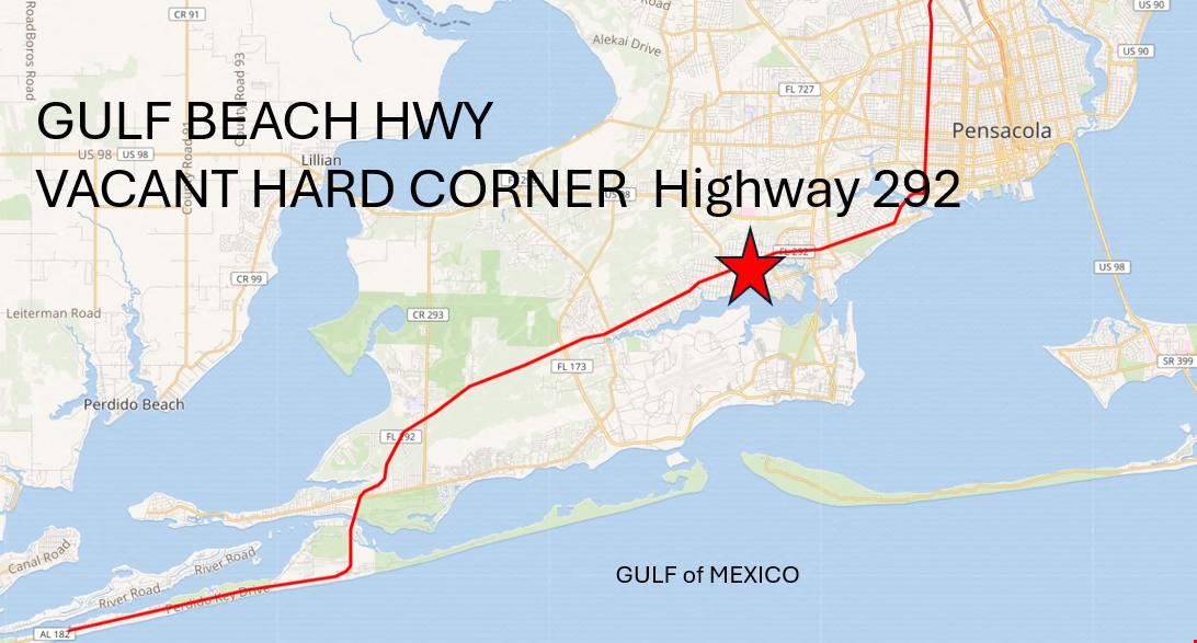 GULF BEACH HWY VACANT HARD CORNER
