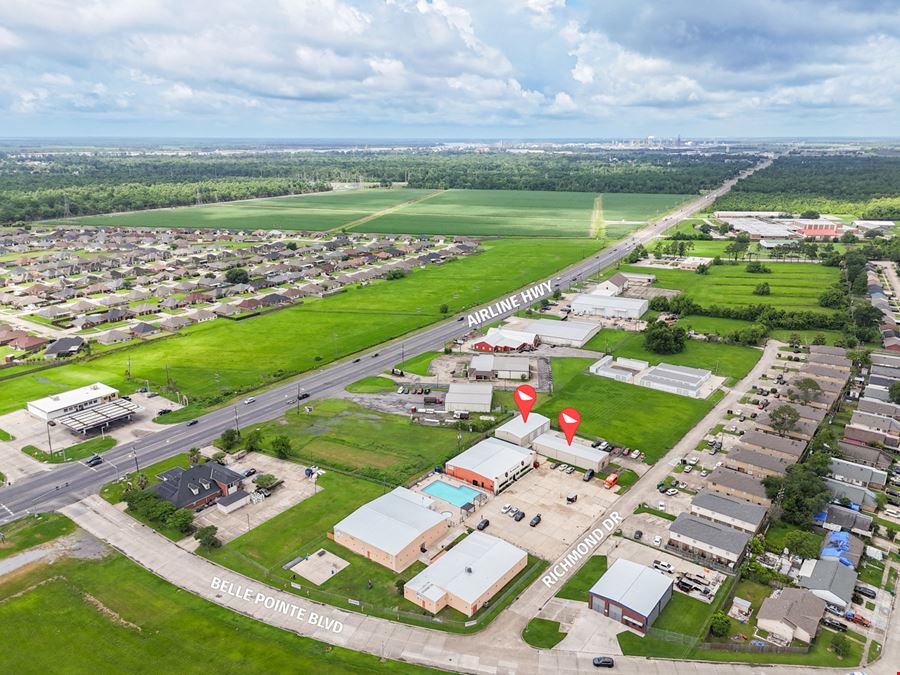 Two-Building Industrial Property Near Airline Hwy