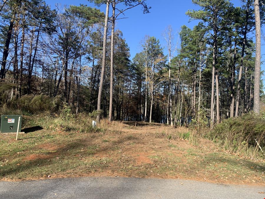 Waterfront Lot + Dock on Lake Keowee