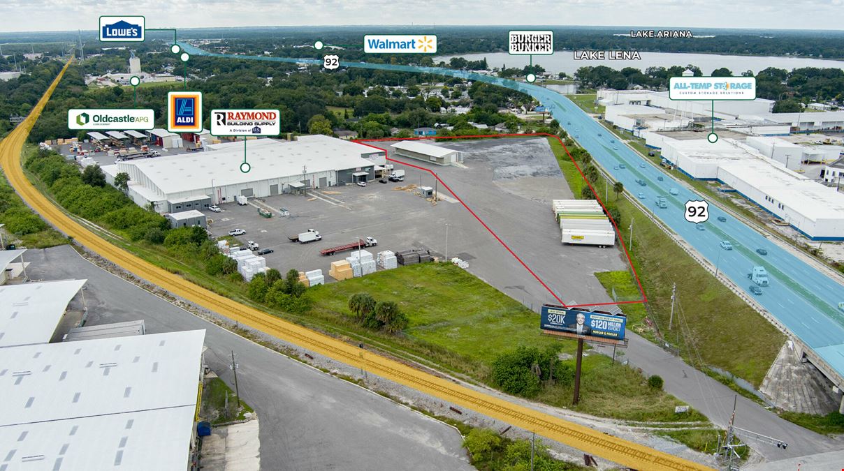 Warehouse & Outdoor Storage on US-92
