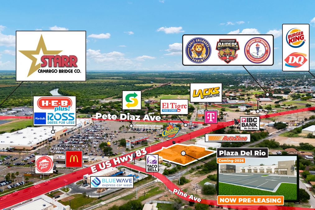 Legacy Plaza | Retail Space Available | Rio Grande City TX