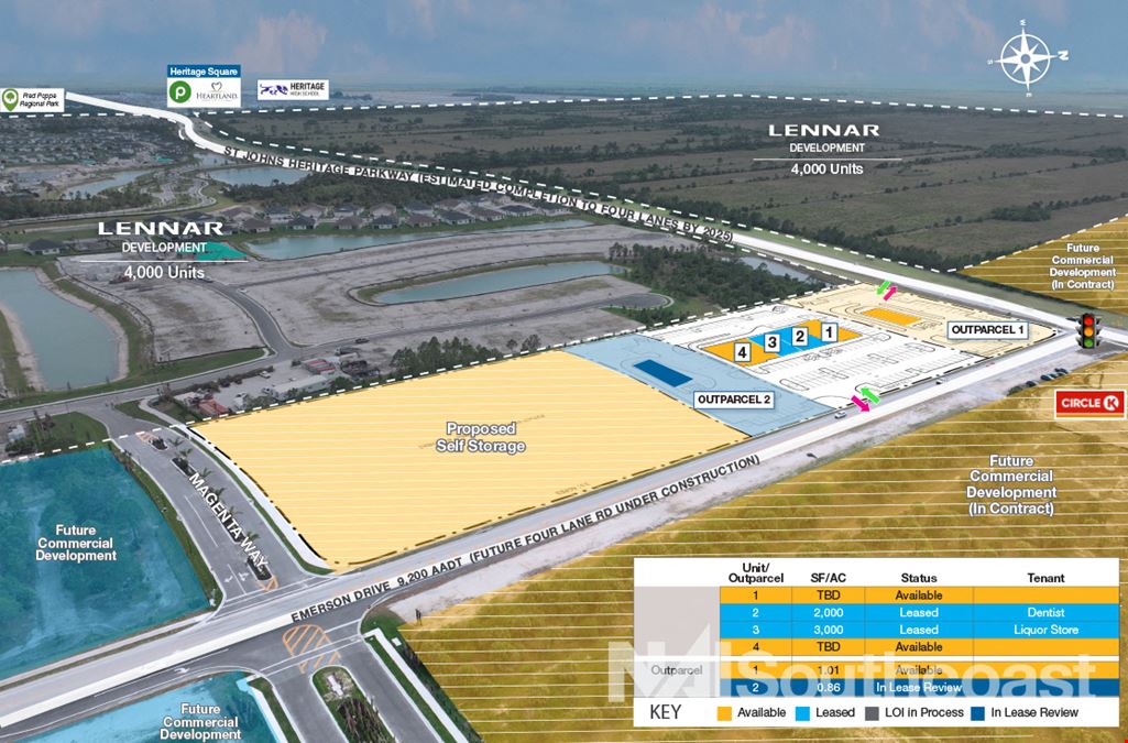 Shops at Palm Bay Retail Development