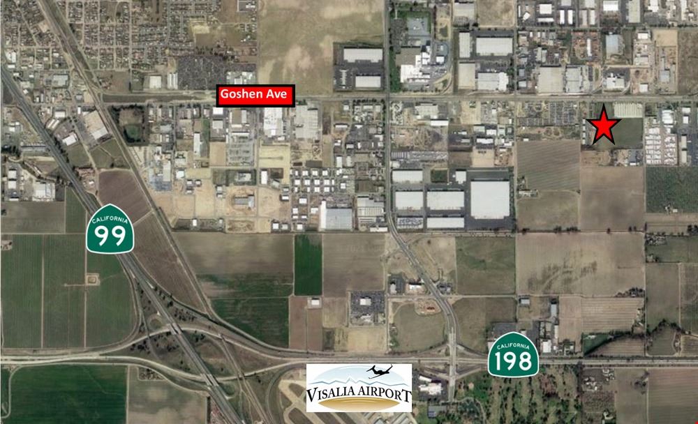 Proposed Industrial Building Available Near Visalia's Industrial Park