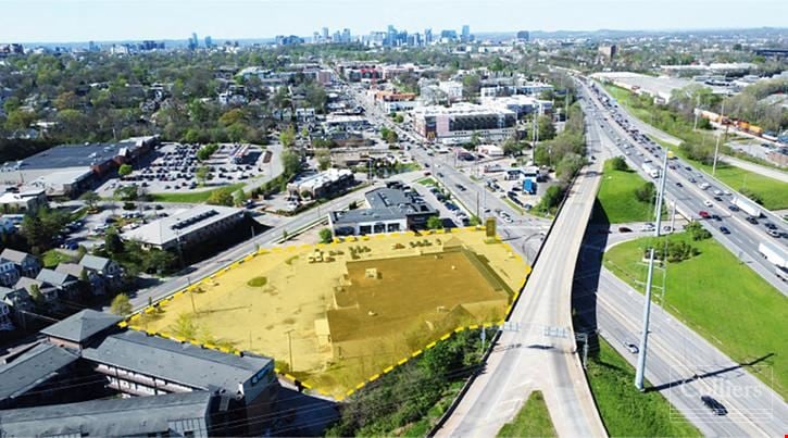 8th Ave Nashville - 2.60 Acres For Ground Lease or Sale