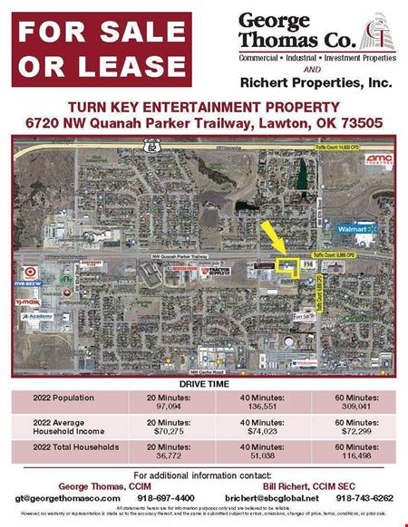 Preview of Office space for Sale at 6720 Northwest Quanah Parker Trailway 