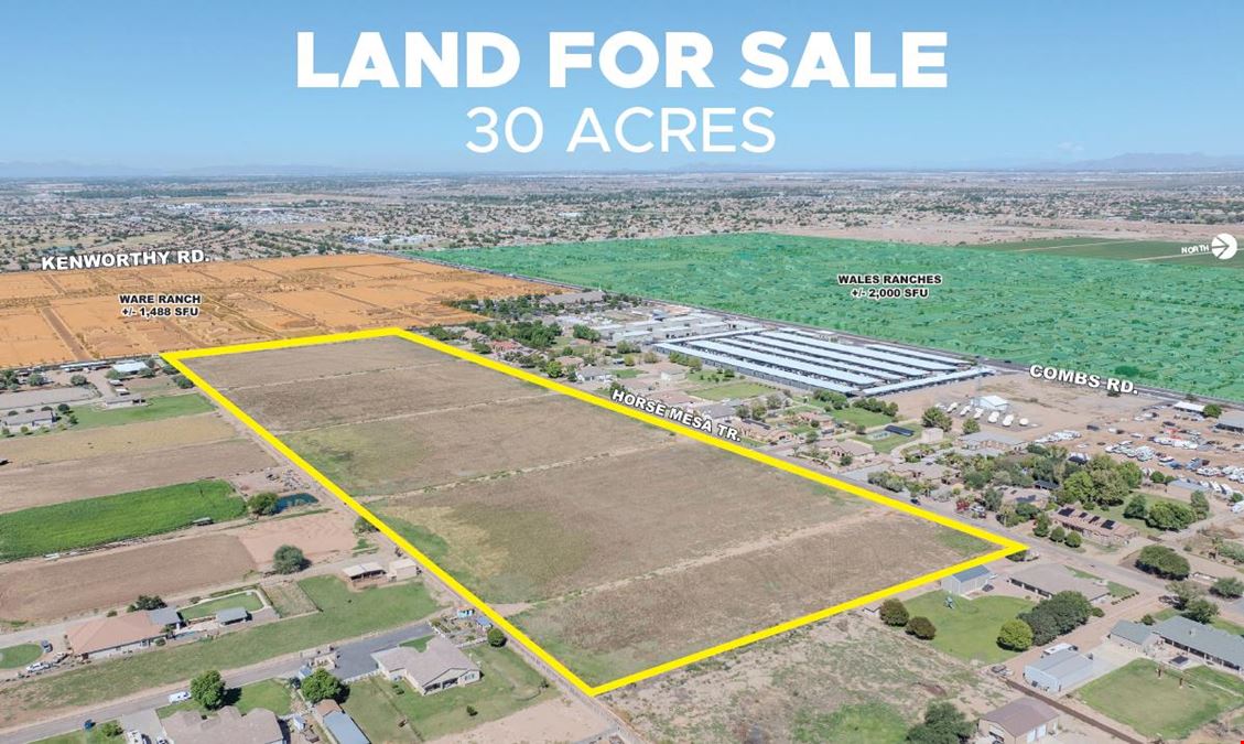 Land for Sale 30 Acres
