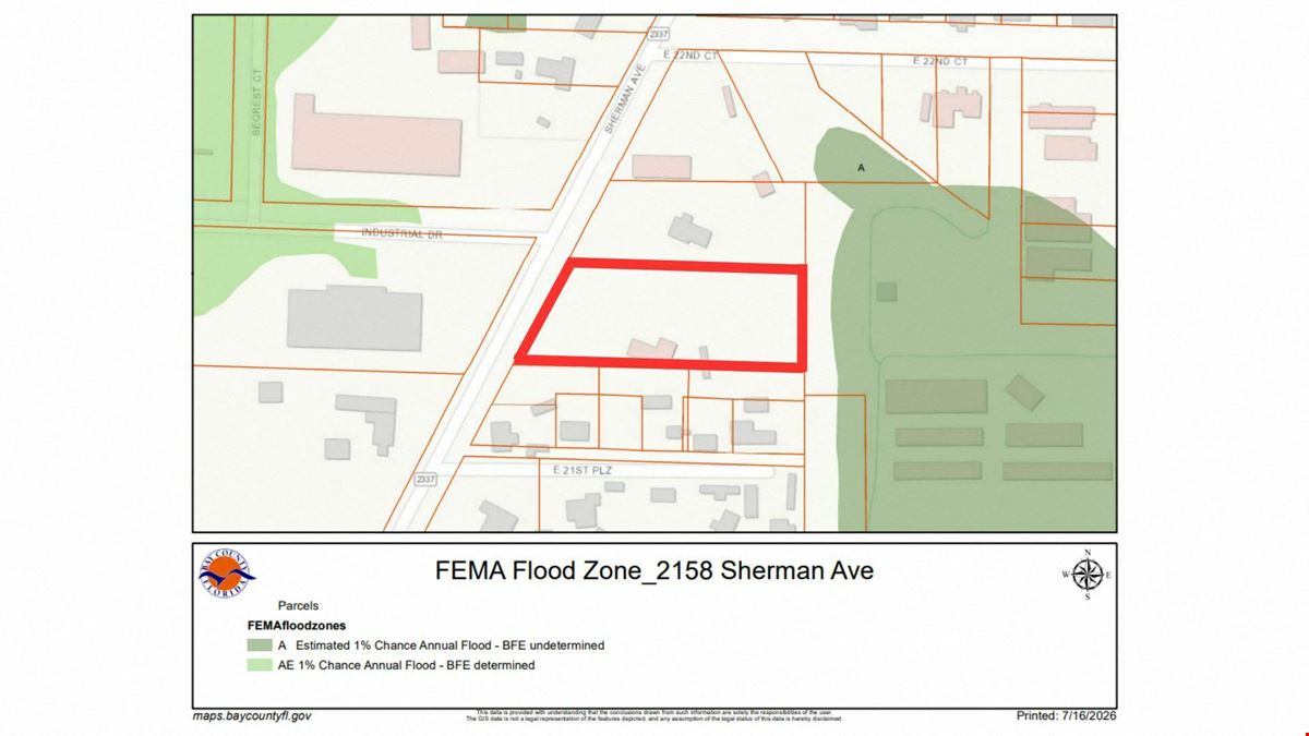 2.09-Acre Commercial/Industrial Development Site (C3-A) on N Sherman Avenue