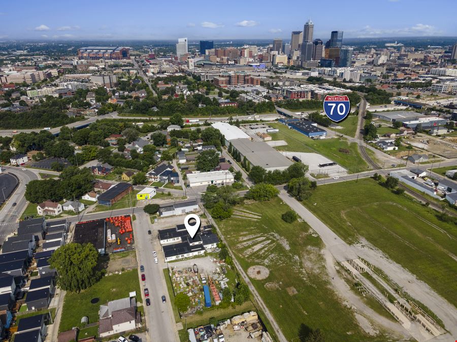 Rare Downtown Indianapolis Owner-User & Redevelopment Opportunity | 9,225 SF on 0.83 Acres