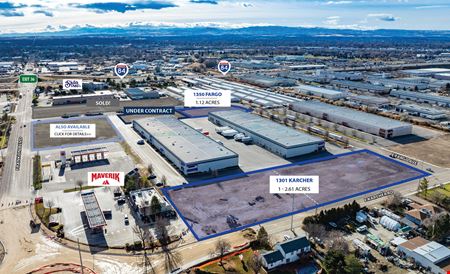 Preview of VacantLand space for Sale at 1301 East Karcher Road & 1350 East Fargo Avenue