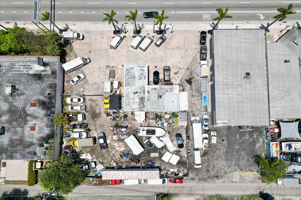 U-Haul and adjacent building for re-development