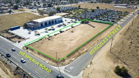 Preview of VacantLand space for Sale at ±1.55 Acres Hesperia Rd and Hercules St