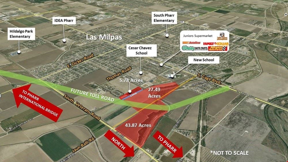 32.82 Acres at S. Veterans Road & Juan Balli Road