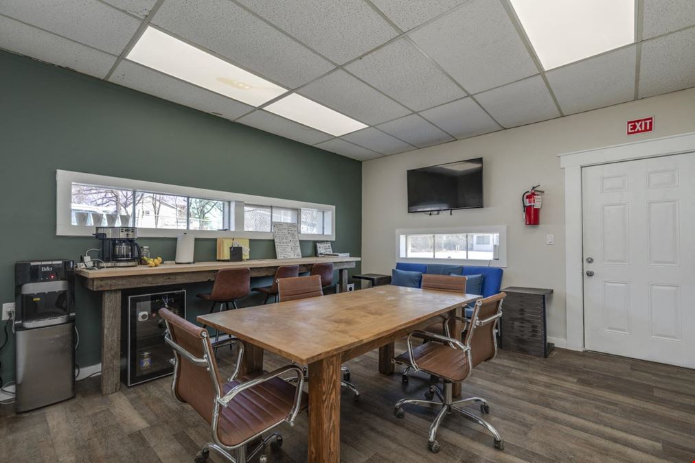 Kirkwood Covered Outdoor Storage with Office