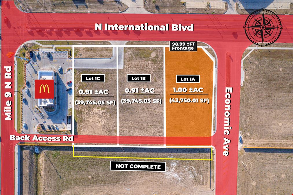 Ground Lease ( 1 AC )  | Weslaco TX