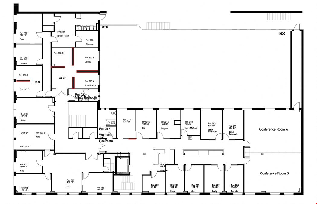 Sublease - Downtown Executive Suites