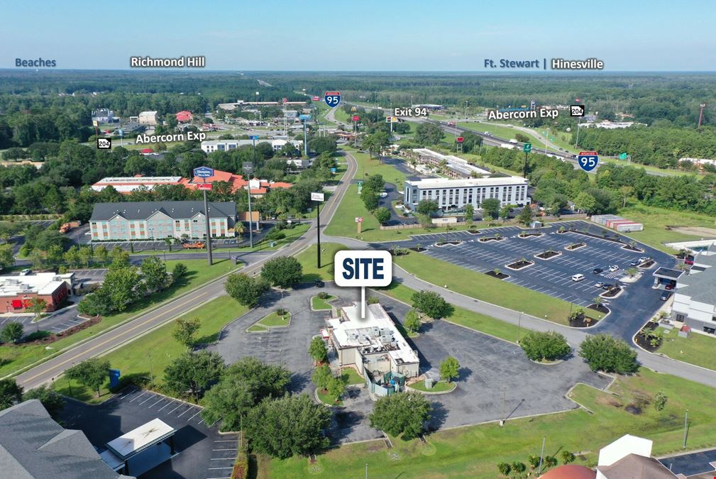 I-95 @ Exit 94: ±5,101 SF Building on ±2.588 Acres