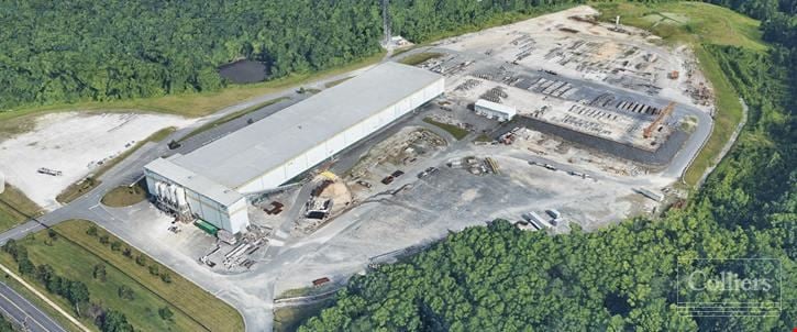 112,055 sf of Heavy Industrial/Manufacturing Facility Available in Edgewood, MD