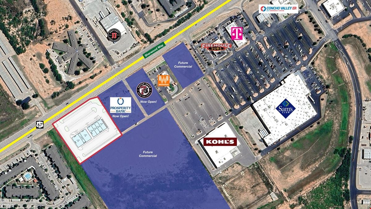 Shops at Sherwood Way Shopping Center