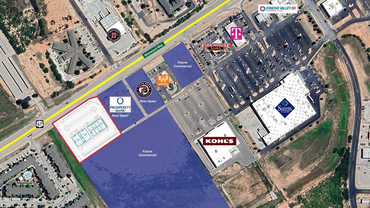 Shops at Sherwood Way Shopping Center