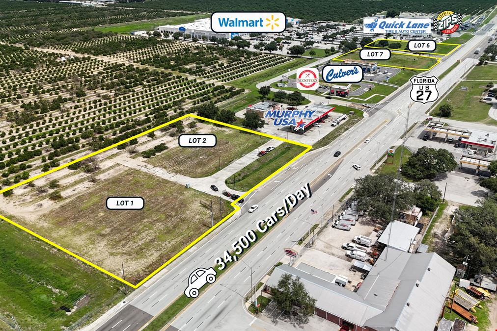 Avon Park Walmart Outparcels