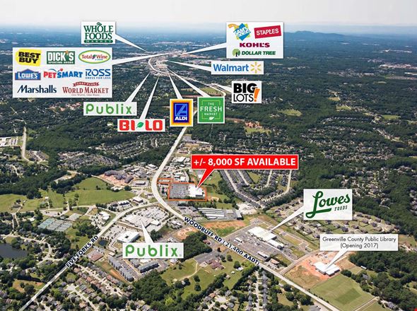 Preview of Retail space for Rent at 2607 Woodruff Road