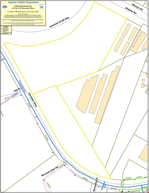 14.81 AC Development Opportunity | Wheeler Rd | 0.1 Mi to I-20