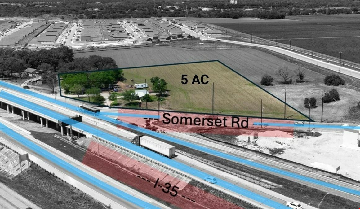Hard Corner | I-35 Frontage Road at Somerset Road