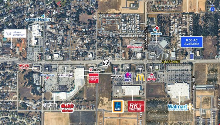 0.50 AC Hard Corner Retail Pad