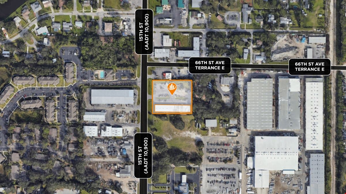 Prime Warehouse Near SRQ on 1.58 acres HC