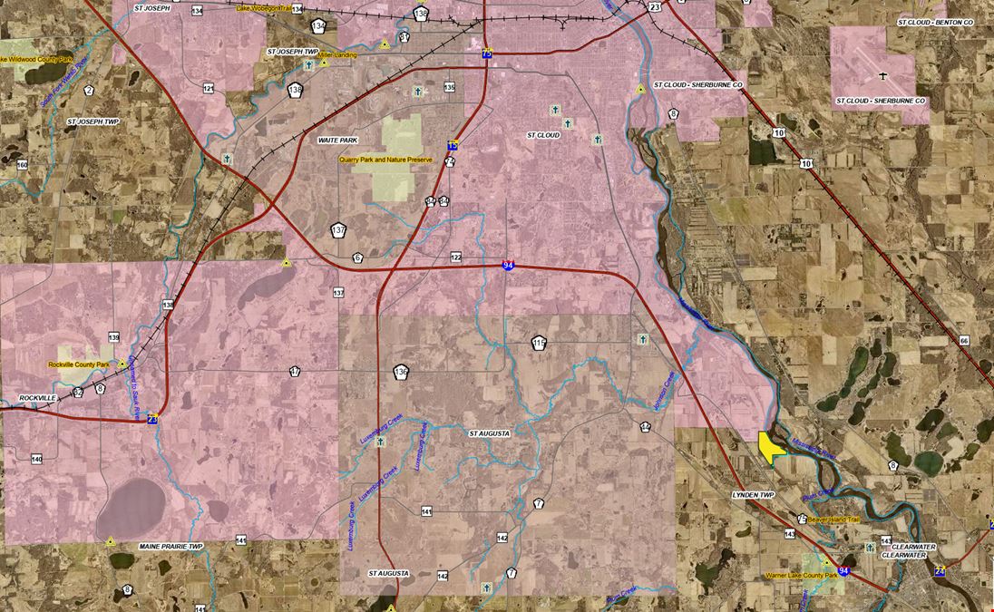 90+ Acre Mississippi River Development Site