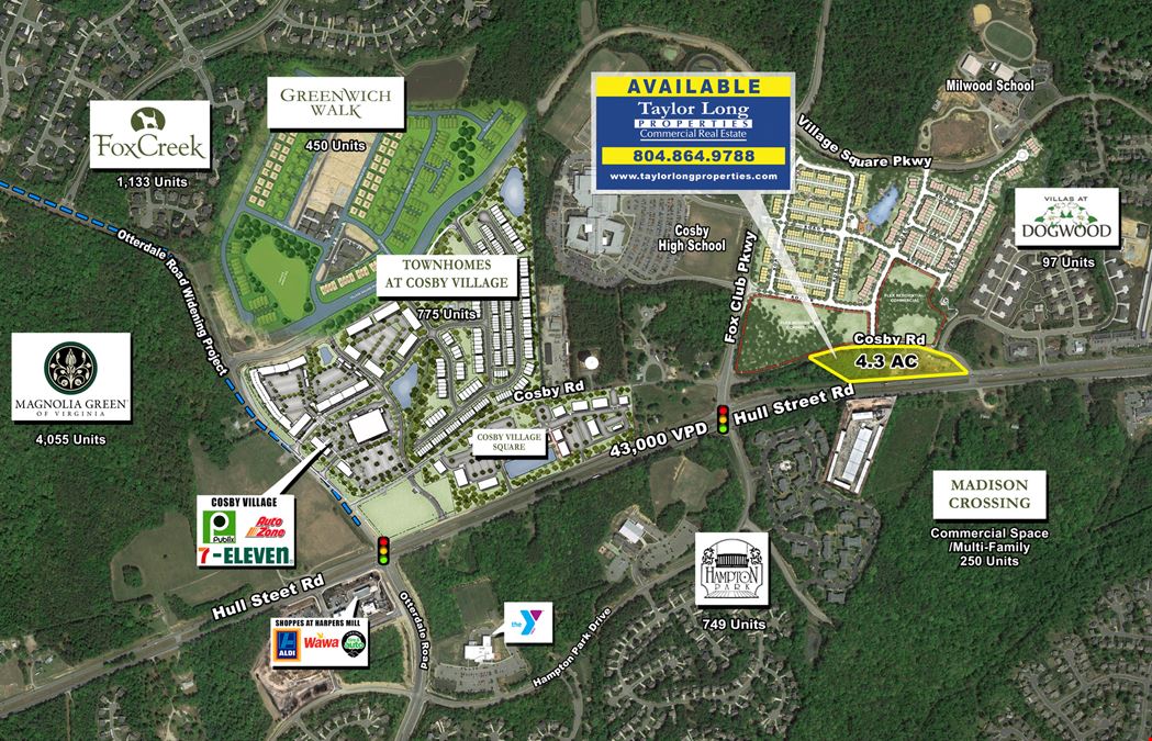 15201 Cosby Rd / 15200 Hull Street Rd