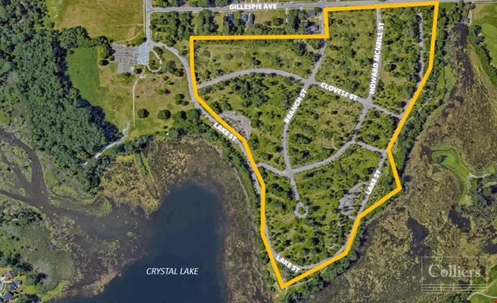 34-Acre Crystal Lake Development Land | Up to 2,000 Units | Development Ready