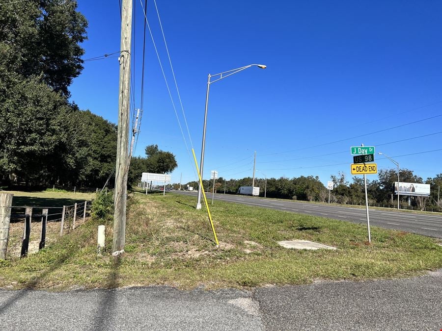 Commercial Potential: 5.38 acres on US Hwy 98 South with High Traffic Exposure