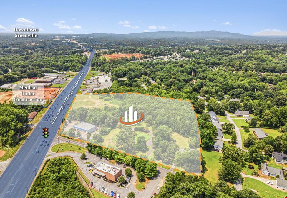 Prime Development Opportunity On Wade Hampton Blvd