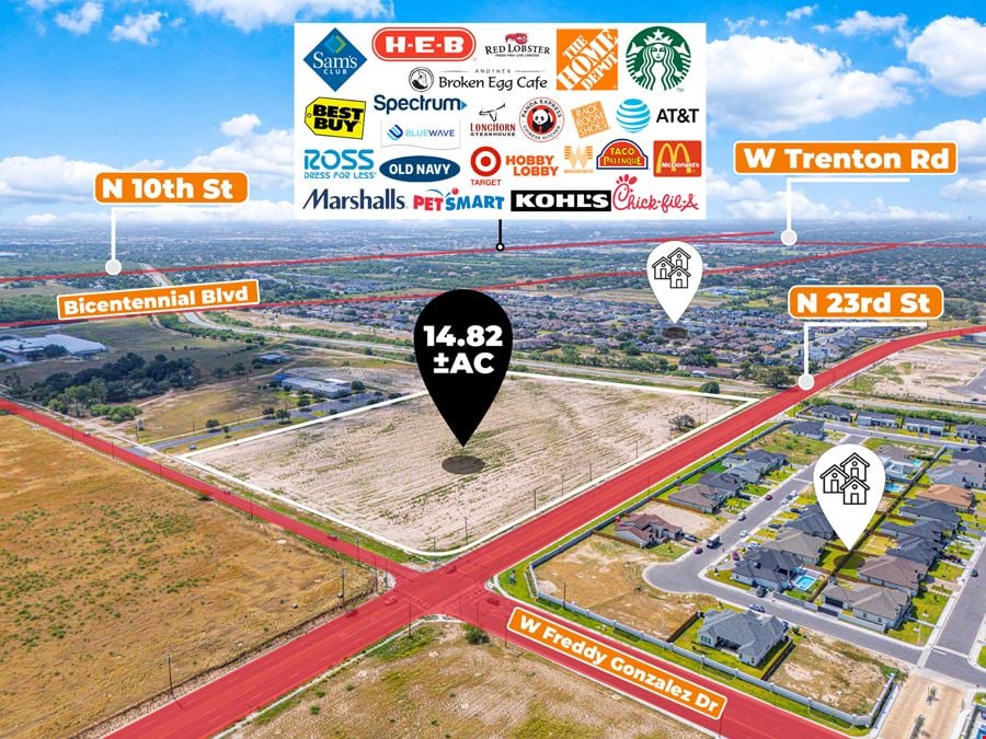 14.82 ± AC | Development Opportunity North McAllen