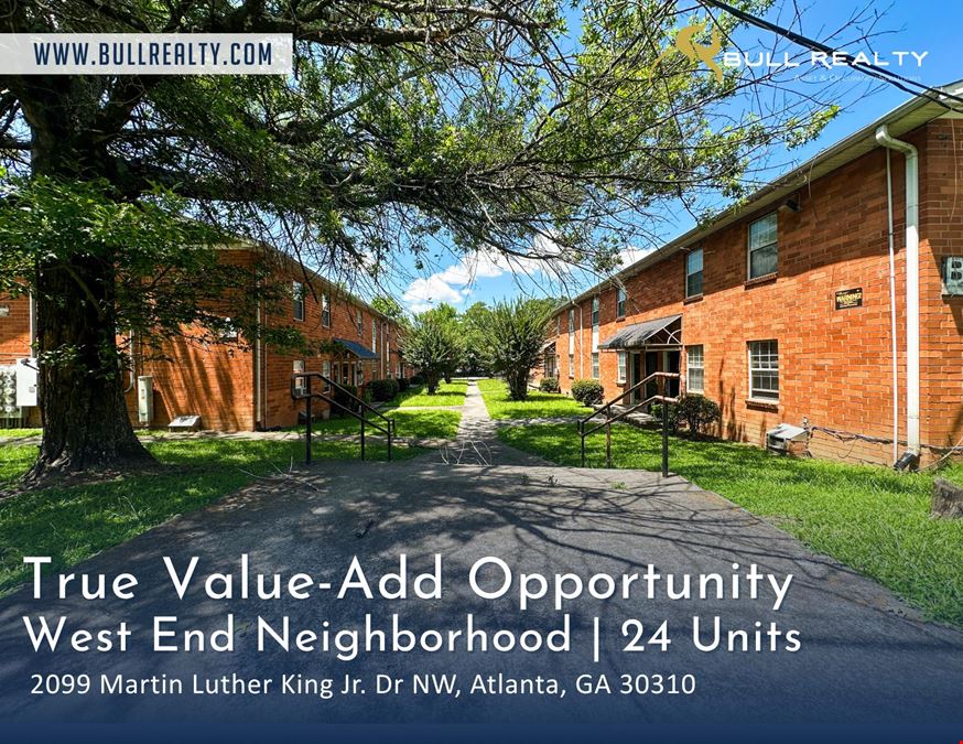 True Value-Add Opportunity | West End Neighborhood | 24 Units