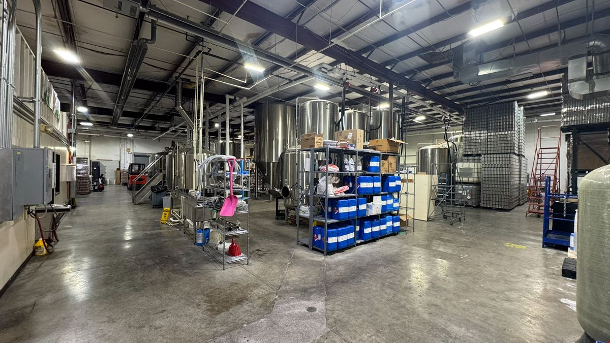 10,500 SF Operational Brewery