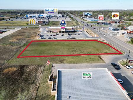 Preview of VacantLand space for Sale at S. of SW/C at Meridian & 53rd St.