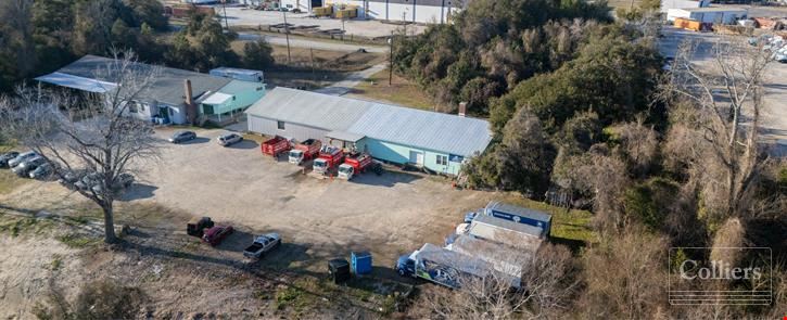 ±1,000-±4,000 SF Flex Space With Laydown Yard on The Ashley River