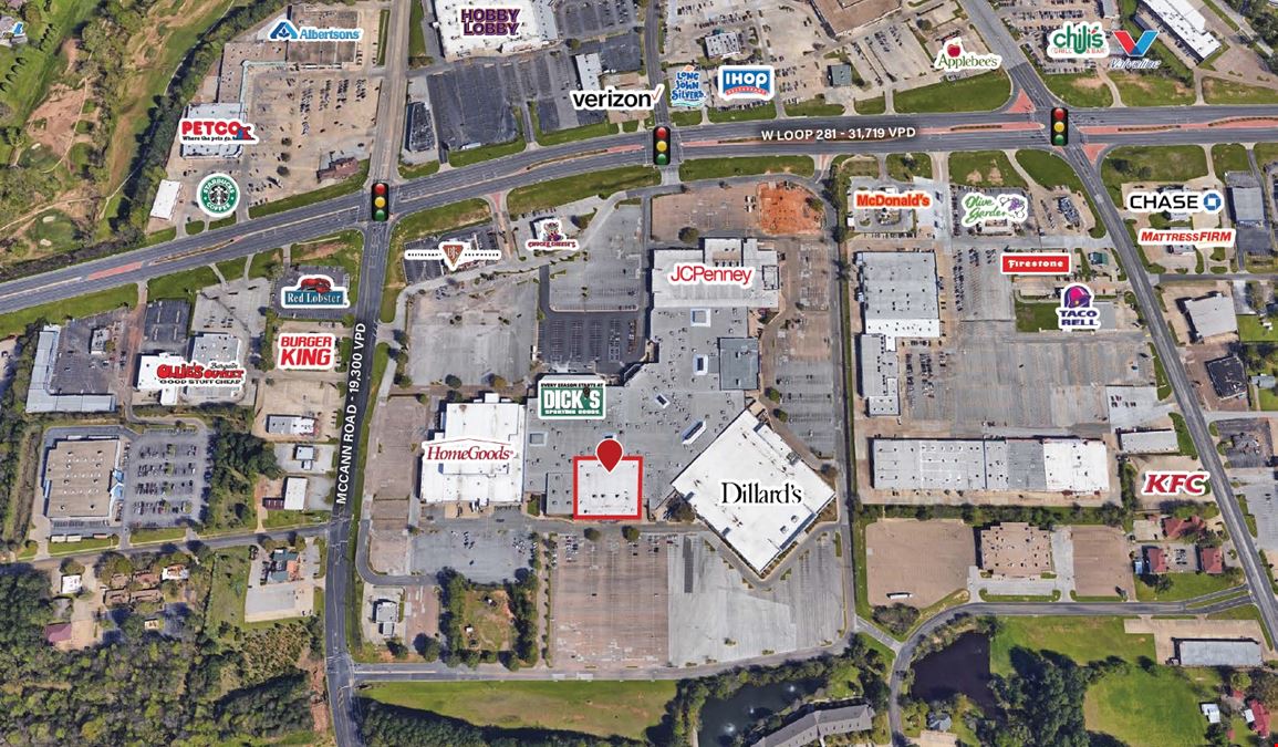 REO Sale | Longview Mall Retail Box with Value-Add Potential