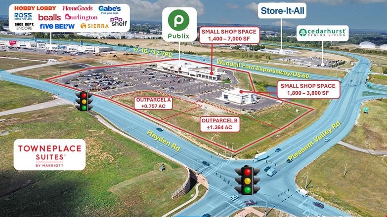 Preview of Retail space for Rent at 3370 – 3396 Hayden Road