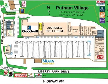 Preview of Retail space for Rent at 100 Putnam Village Dr