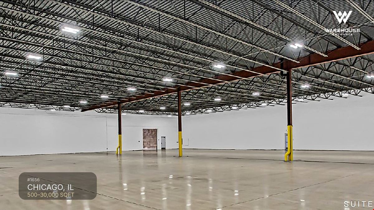 Chicago Warehouse Space for Rent #1656 | 500-4,000 Sq F